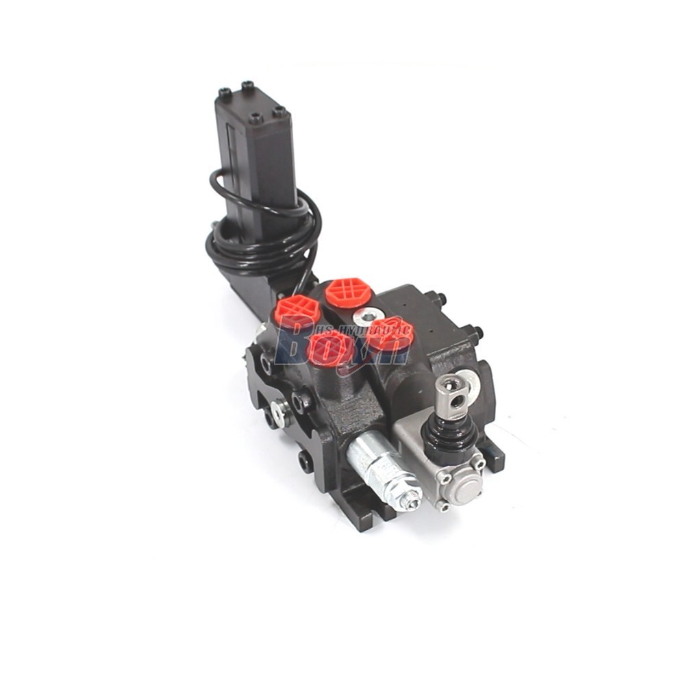 DCV60 Hydraulic Sectional Valve 1 Spool with Electric Motor Operator main image